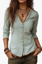 Maya | Blusa denim vintage