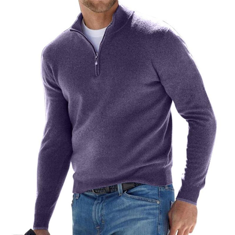 León | Jersey con cuello zip