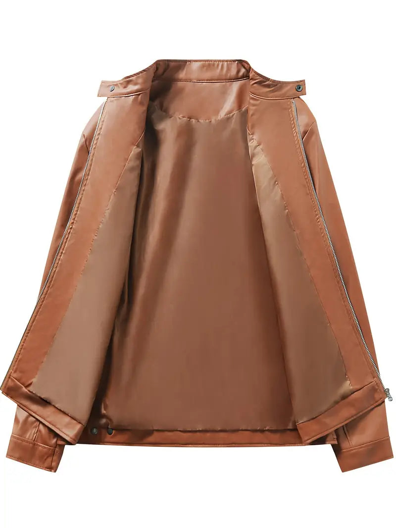 Piers | Chaqueta biker de cuero