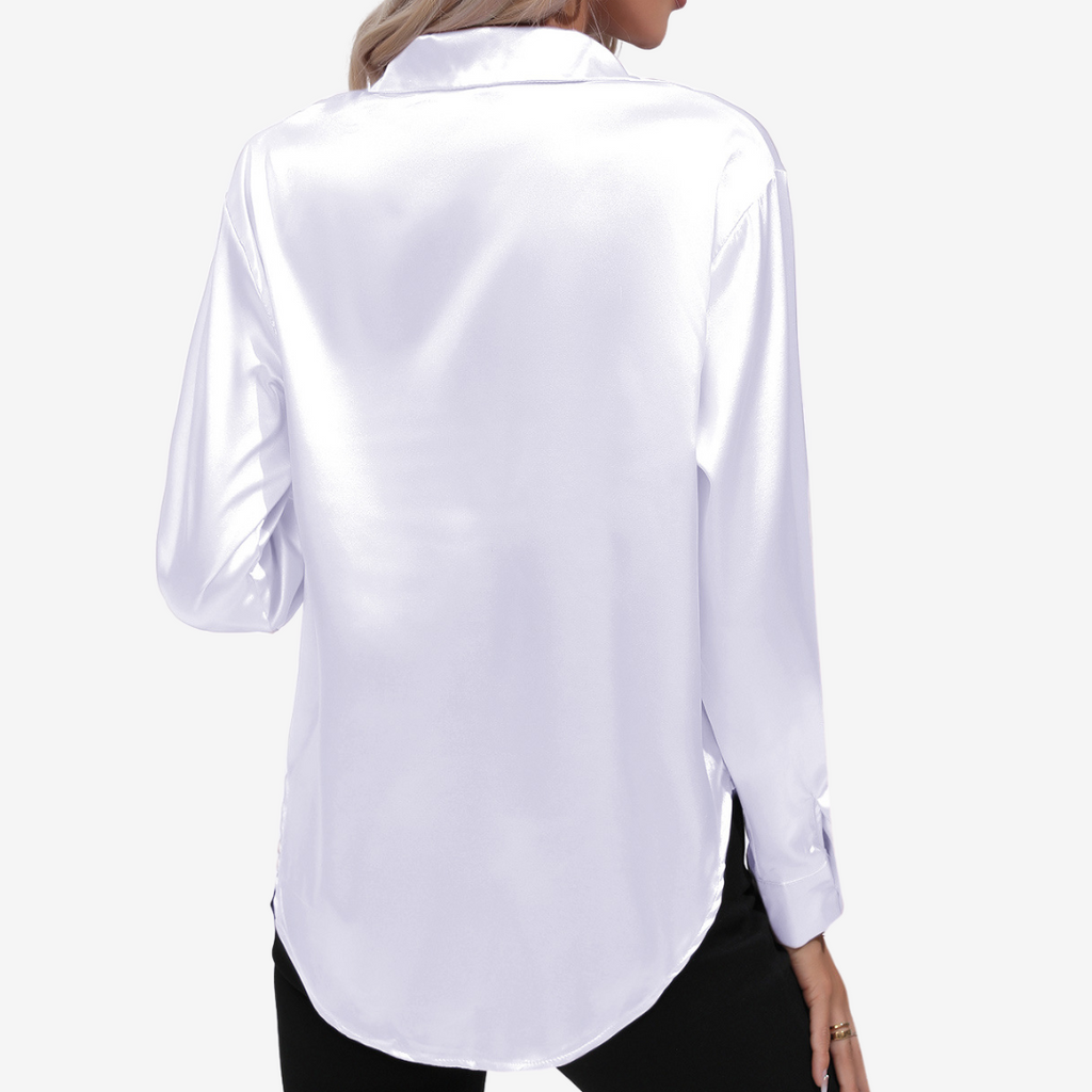 Alvira | Elegante camisa de seda
