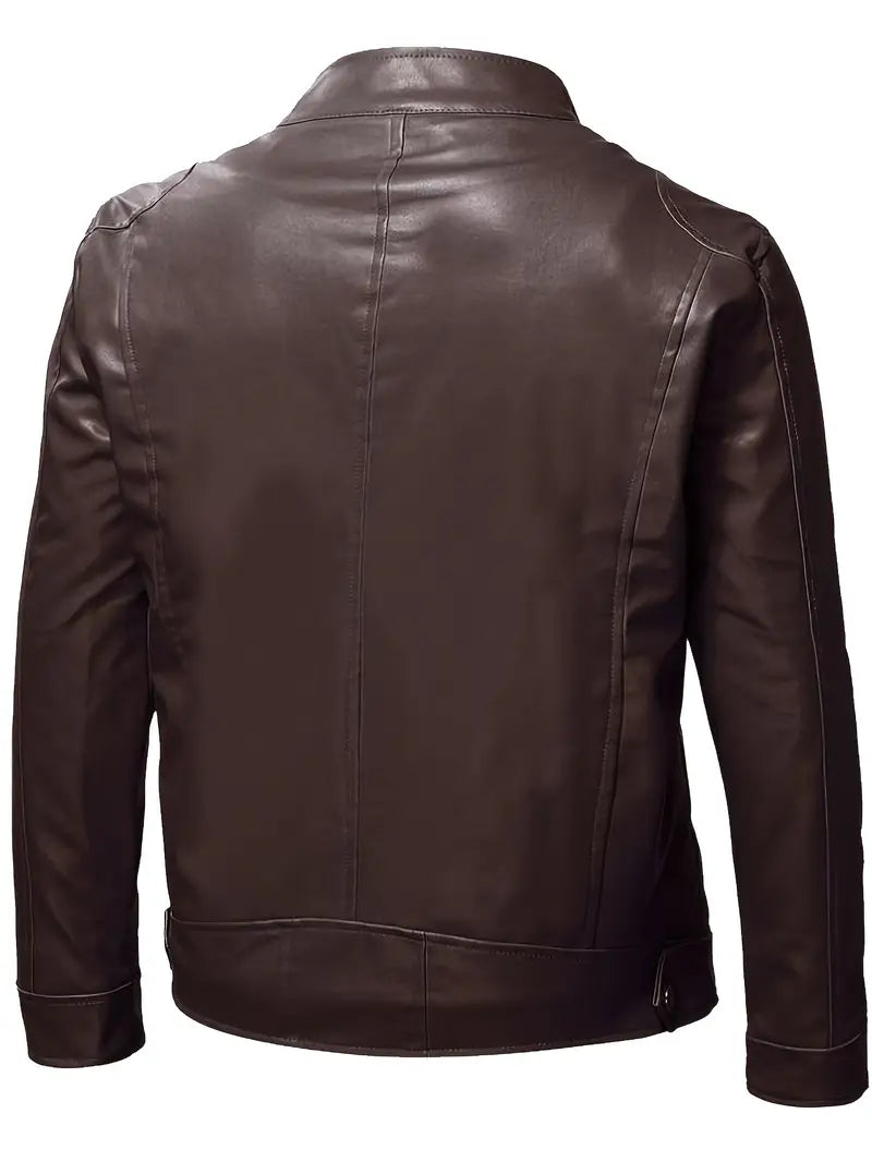 Piers | Chaqueta biker de cuero