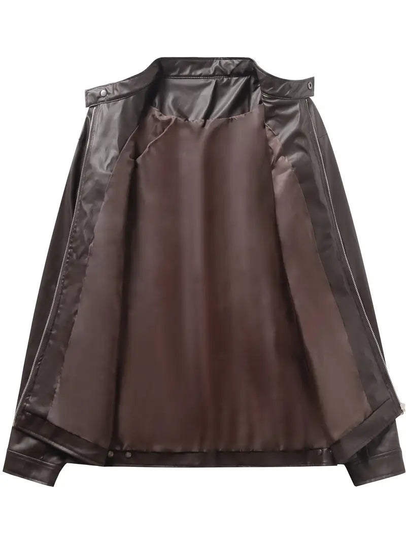Piers | Chaqueta biker de cuero