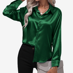Alvira | Elegante camisa de seda
