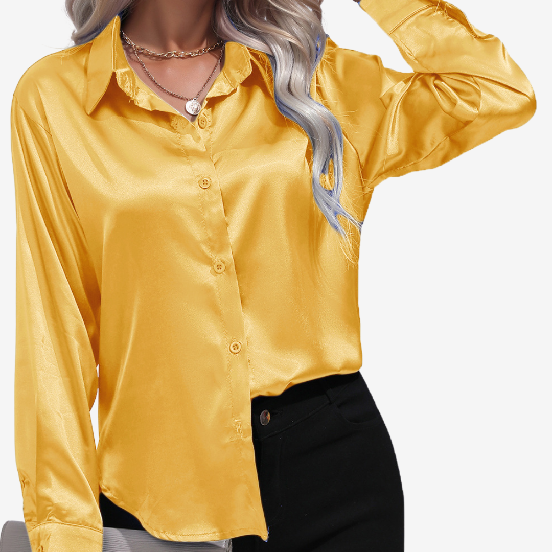 Alvira | Elegante camisa de seda