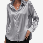 Alvira | Elegante camisa de seda