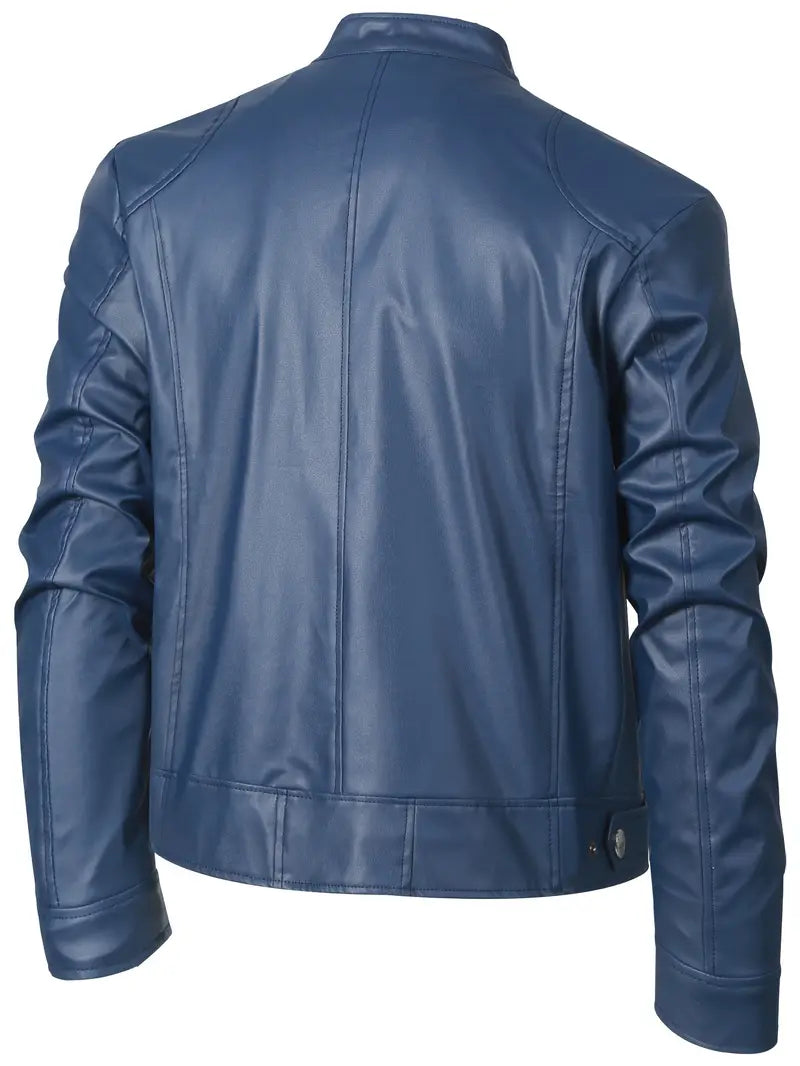 Piers | Chaqueta biker de cuero