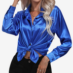 Alvira | Elegante camisa de seda