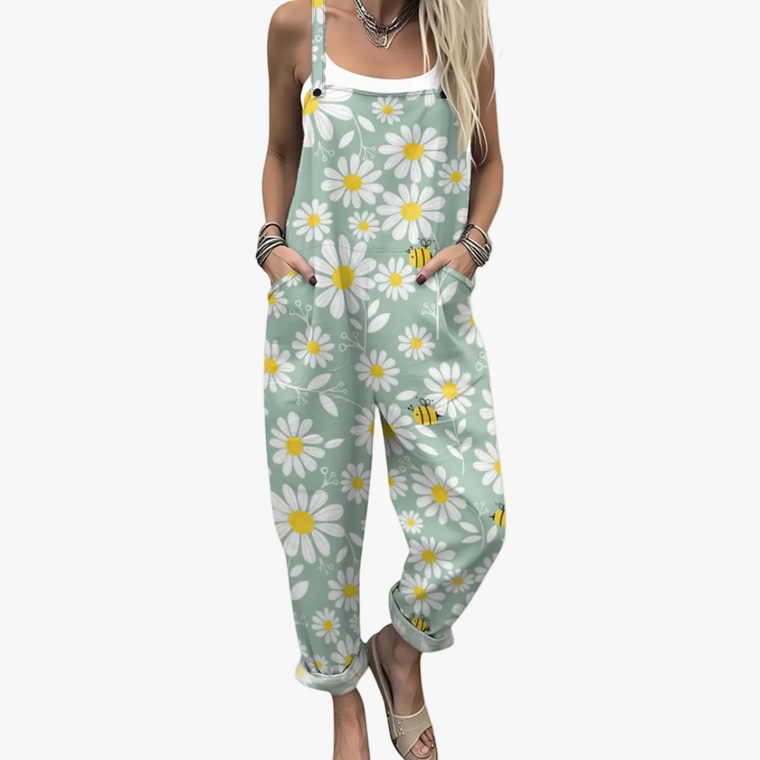 Nina | Mono floral verde