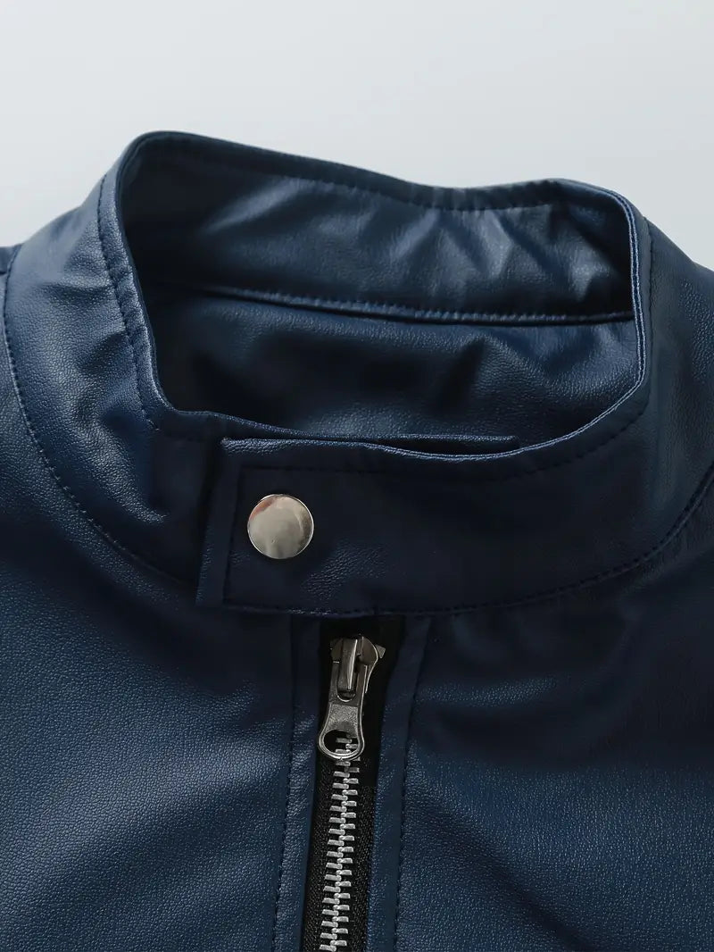 Piers | Chaqueta biker de cuero