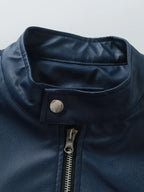 Piers | Chaqueta biker de cuero
