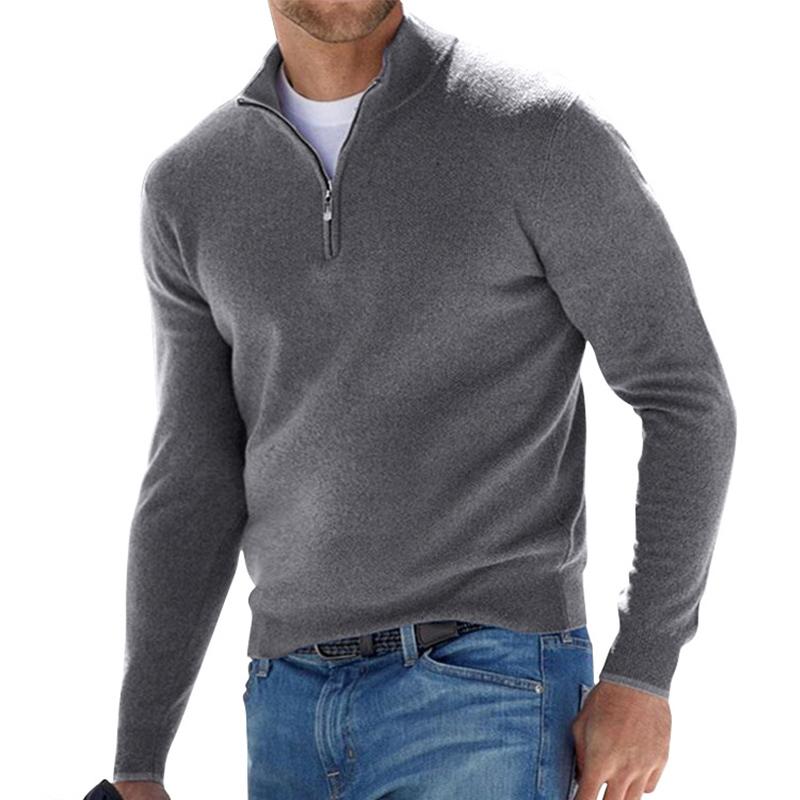 León | Jersey con cuello zip