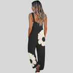 Nina | Mono floral negro