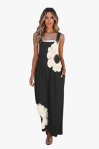 Nina | Mono floral negro
