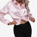 Alvira | Elegante camisa de seda