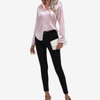 Alvira | Elegante camisa de seda