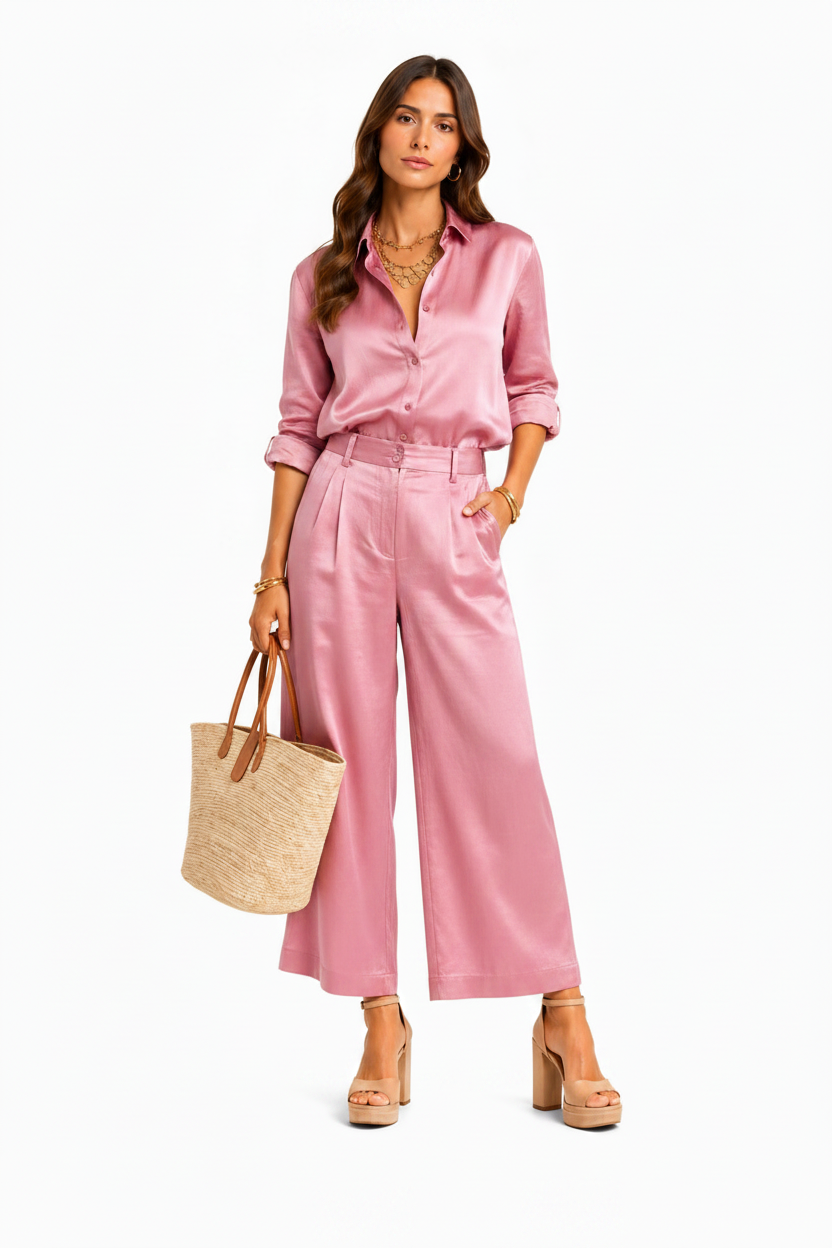 Olivia | Conjunto pantalón y camisa elegante