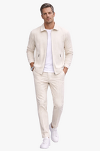 Víctor | Conjunto con chaqueta cremallera