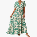 Alba | Vestido largo estampado floral