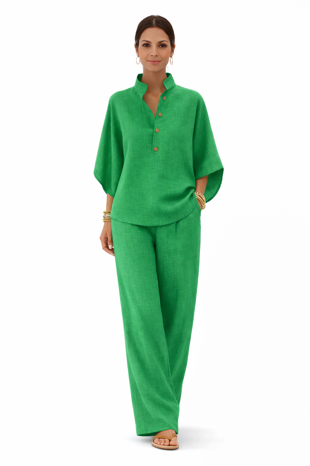 Claudia | Conjunto de lino