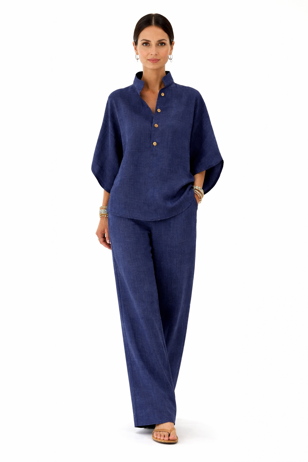 Claudia | Conjunto de lino