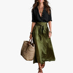 Sofía | Conjunto falda larga y blusa