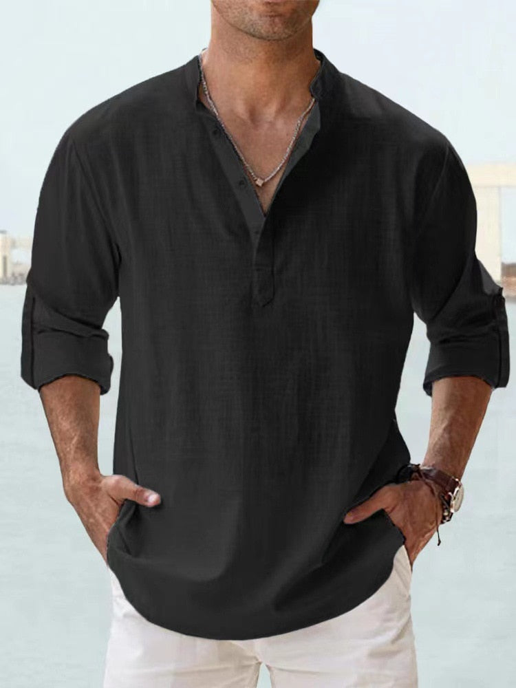 Jean | Camisa de lino transpirable