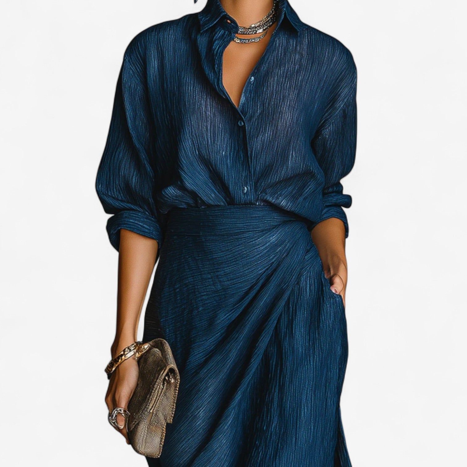 Tina | Vestido Maxi Ocean
