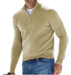 León | Jersey con cuello zip