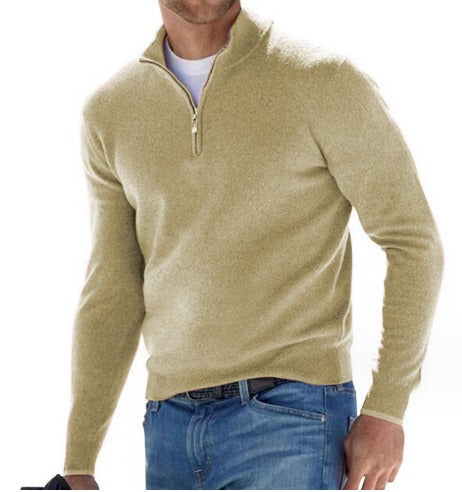 León | Jersey con cuello zip