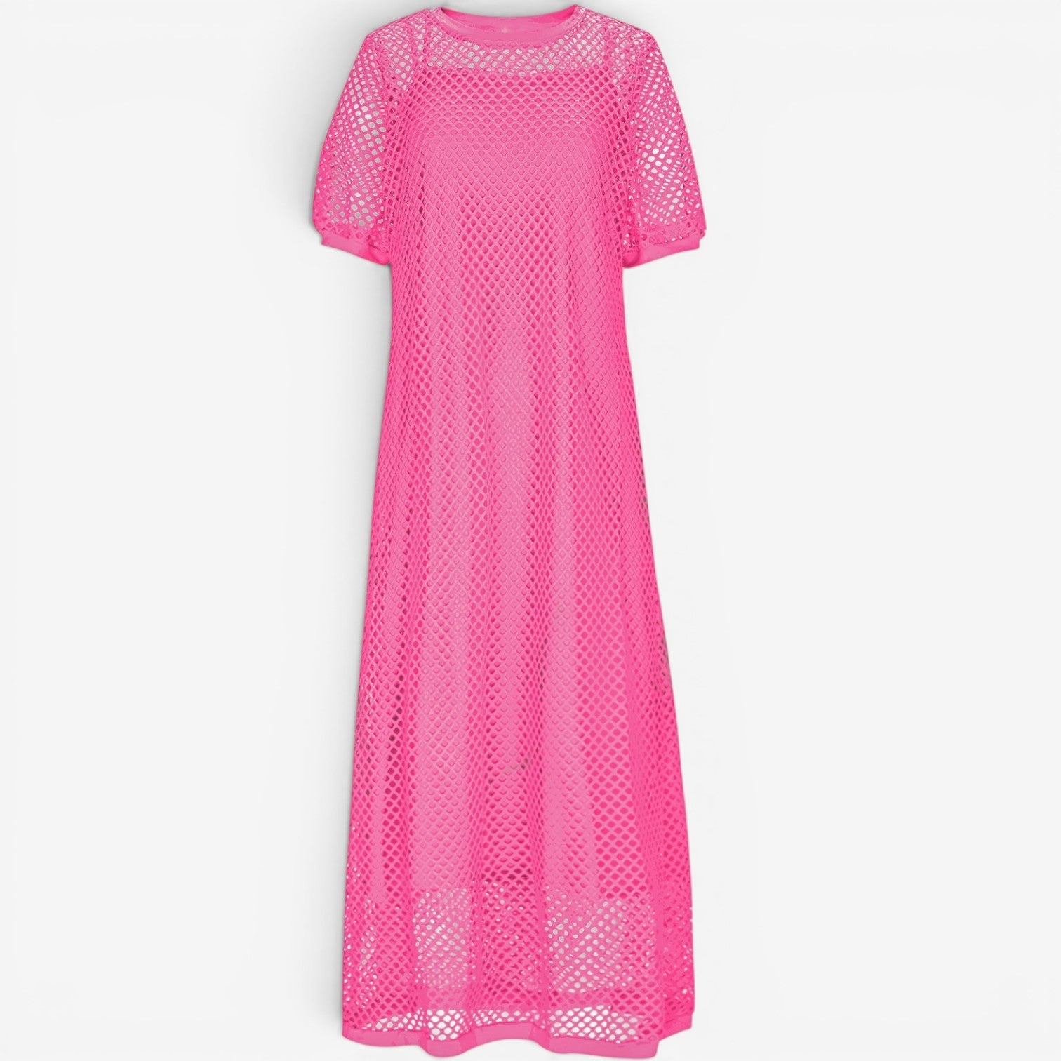Sally | Vestido maxi de punto calado