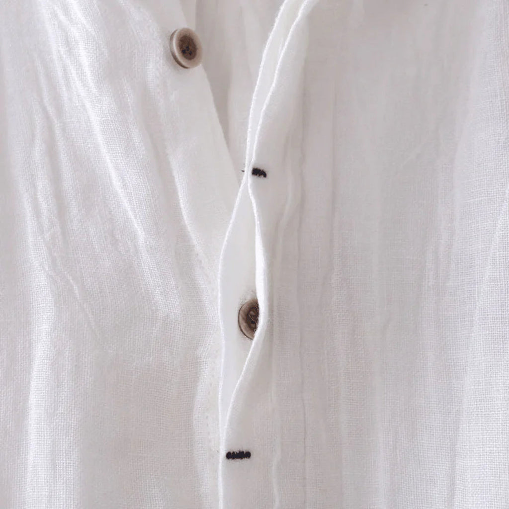 Lucas | Camisa de lino manga corta