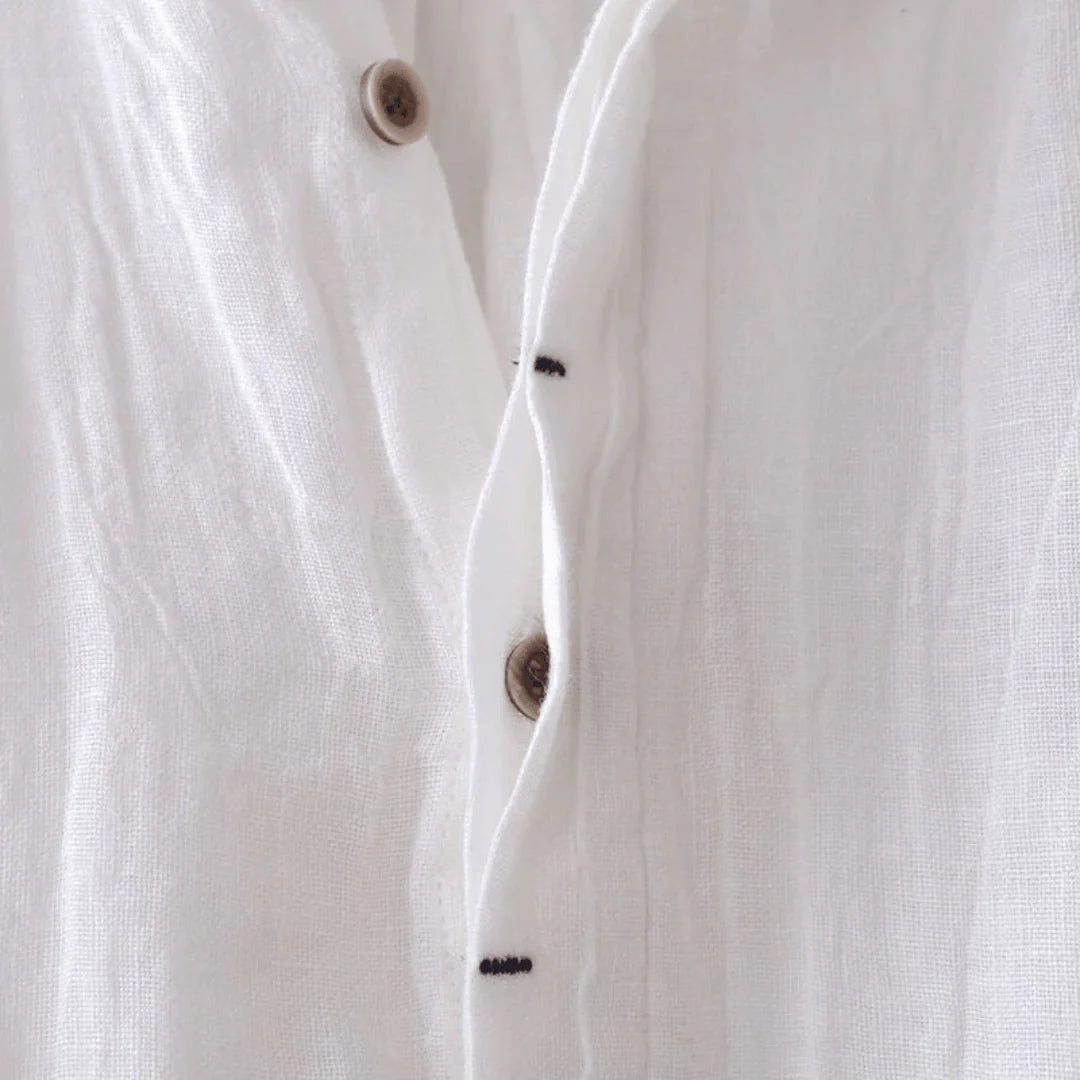 Lucas | Camisa de lino manga corta