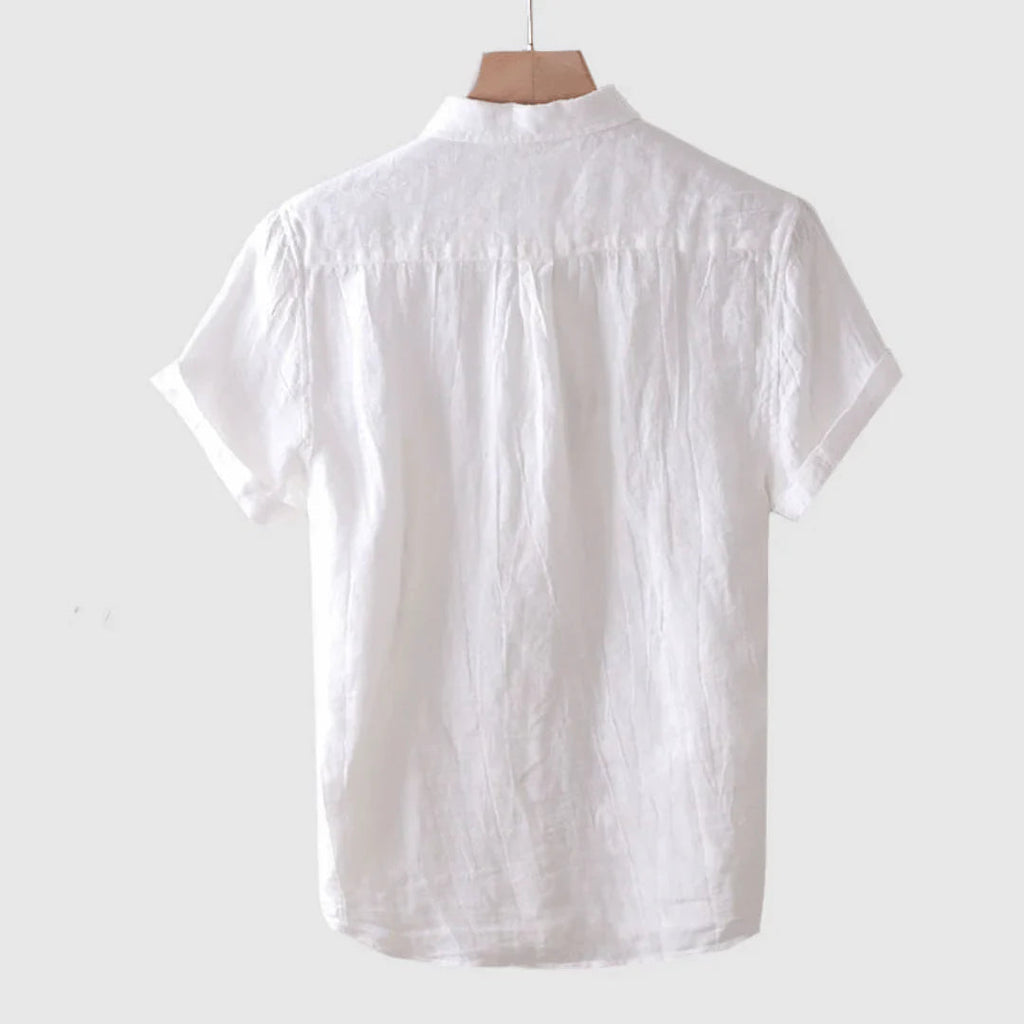 Lucas | Camisa de lino manga corta