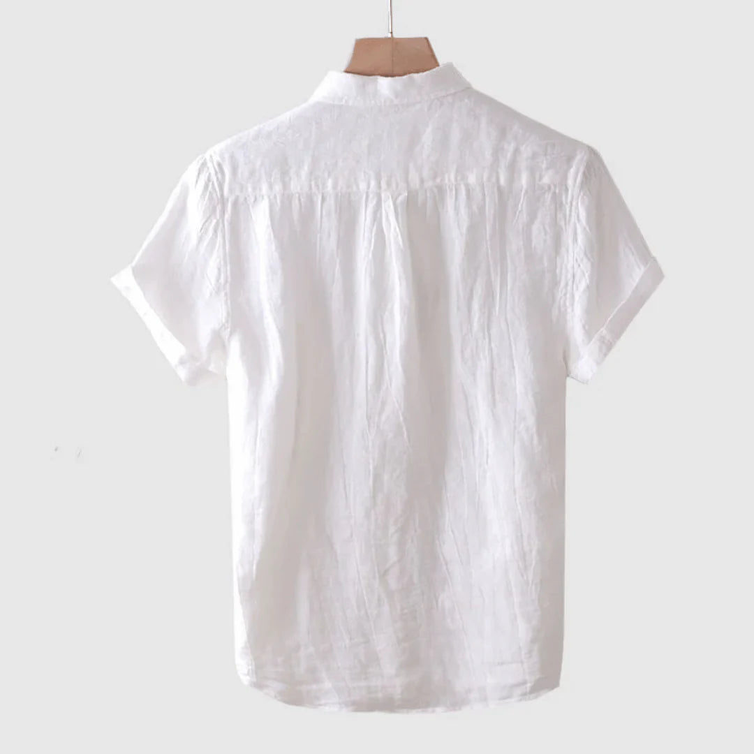 Lucas | Camisa de lino manga corta