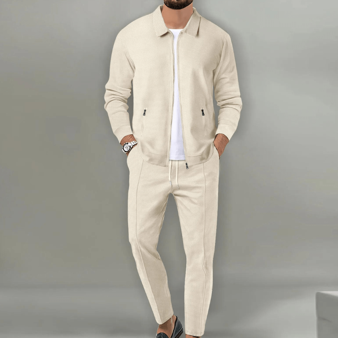Víctor | Conjunto con chaqueta cremallera