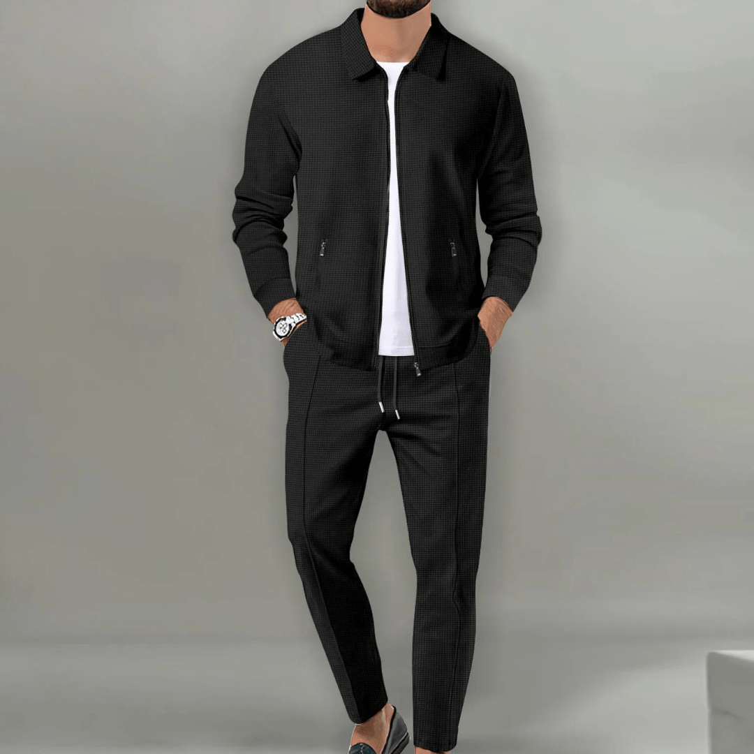 Víctor | Conjunto con chaqueta cremallera
