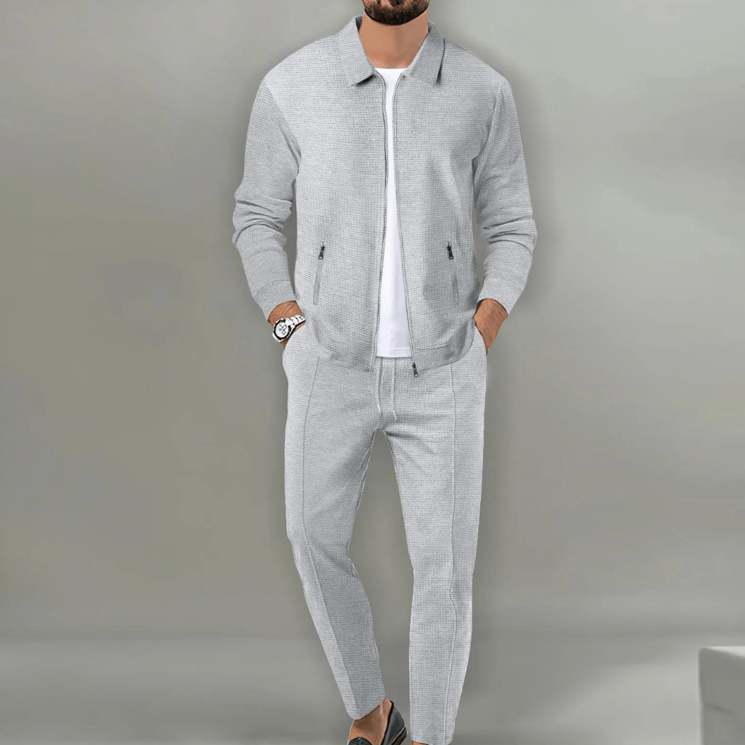 Víctor | Conjunto con chaqueta cremallera
