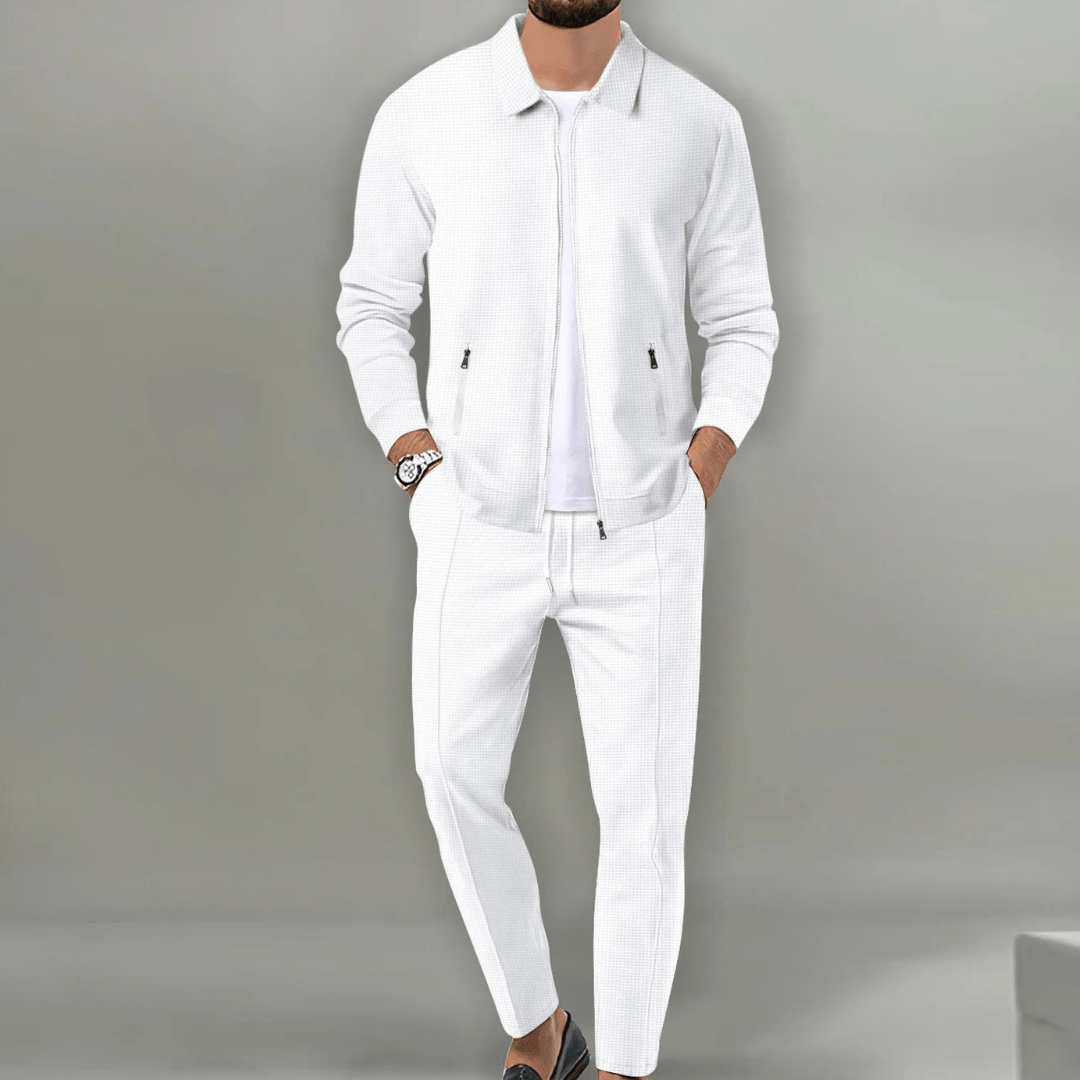 Víctor | Conjunto con chaqueta cremallera